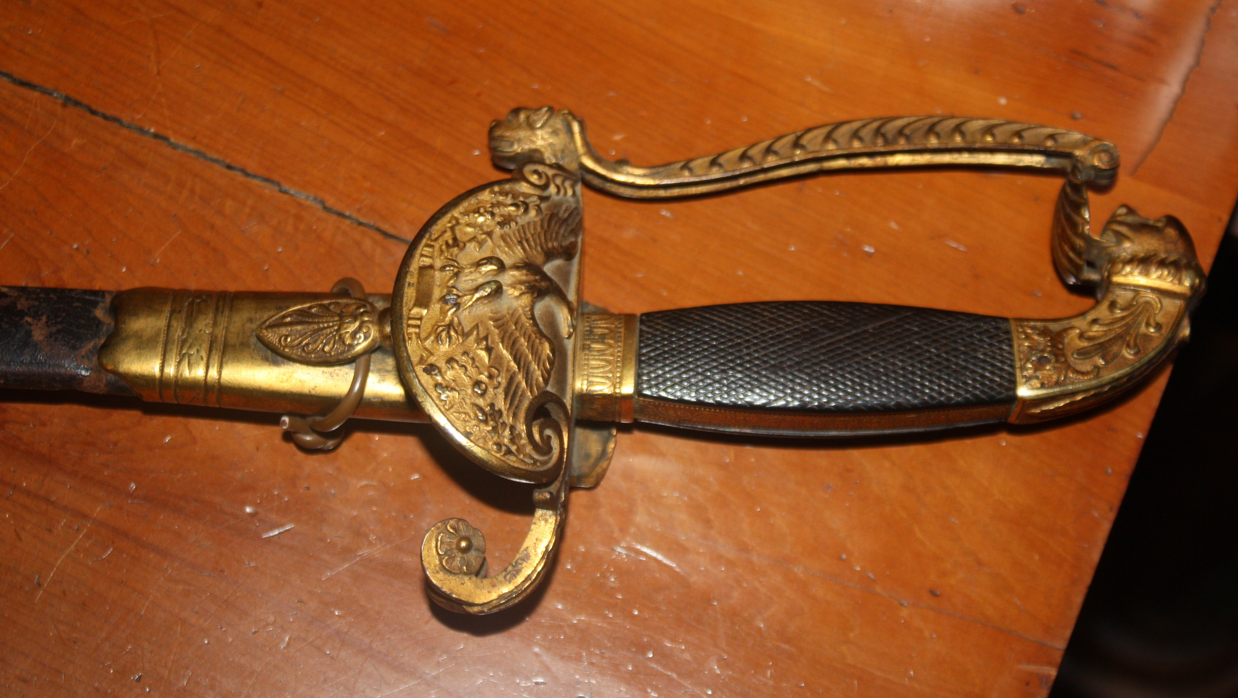 A French early 19th century rapier sword for civil servants 