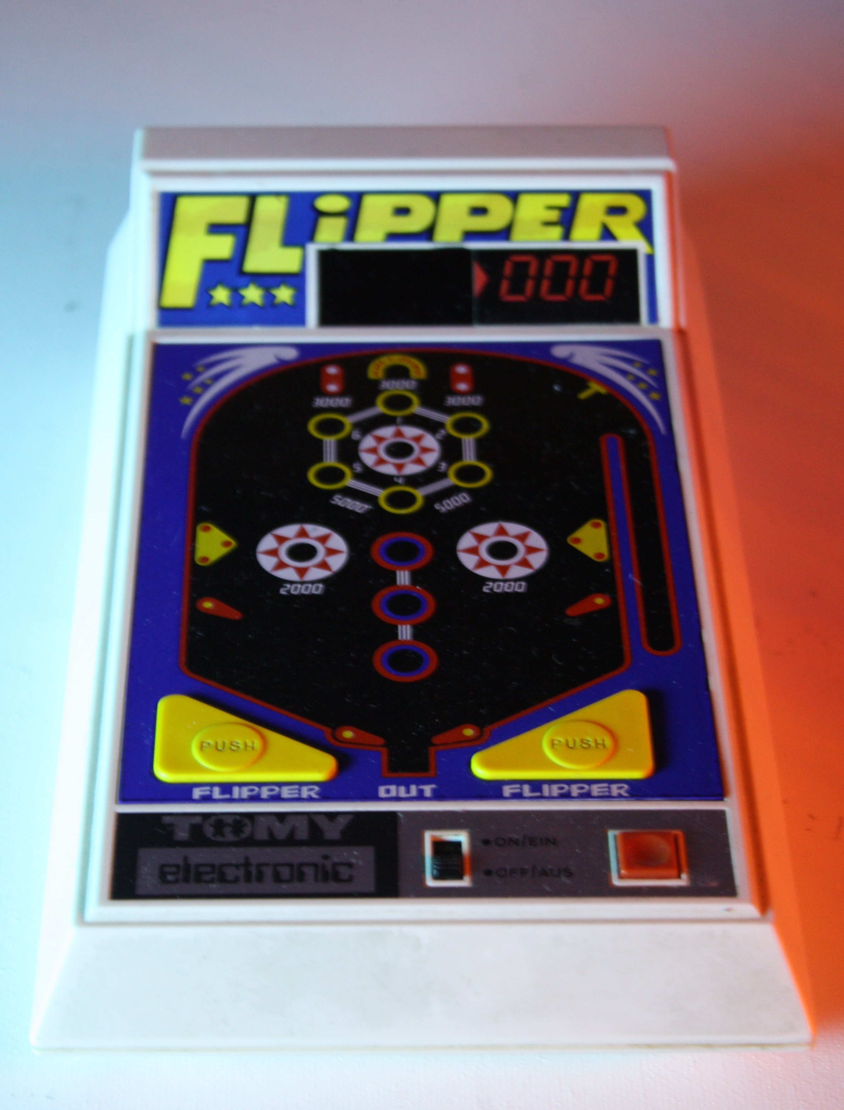 Handheld Game, Flipper, 1979, Takara Tomy, Japan 