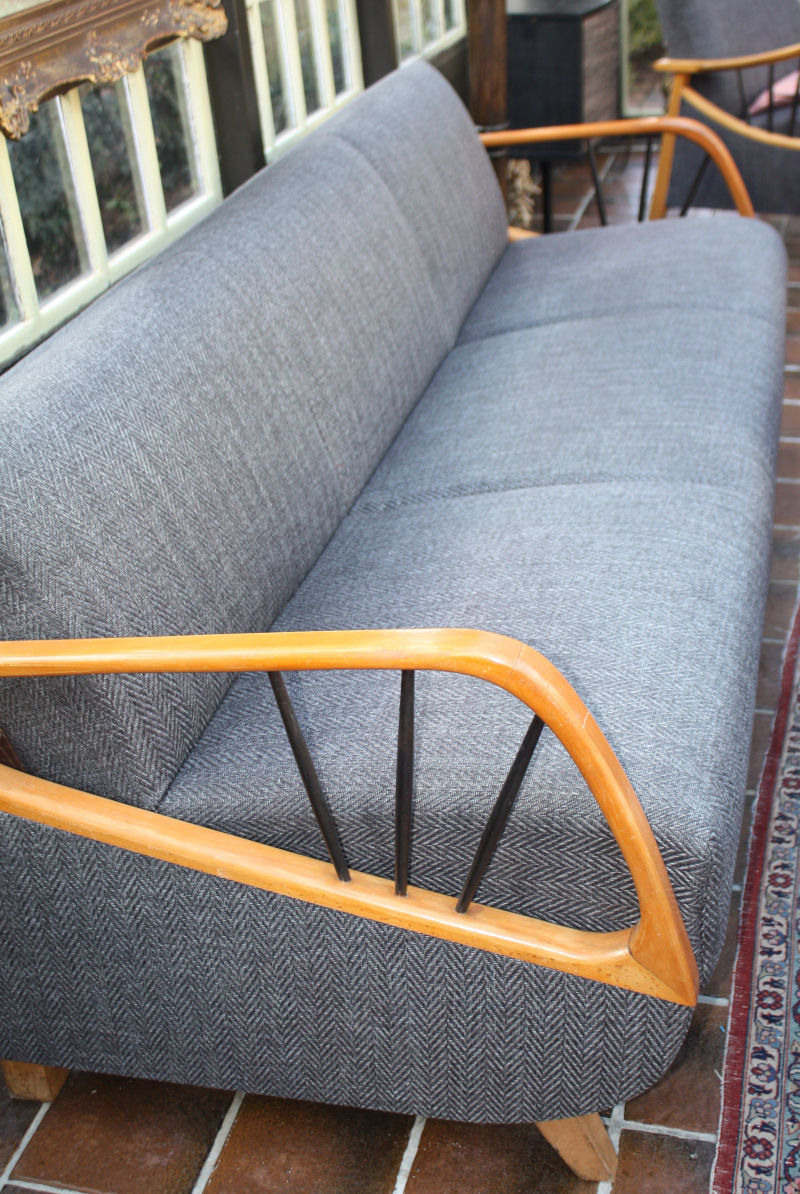 A 1960's  Sofa with extractable seat