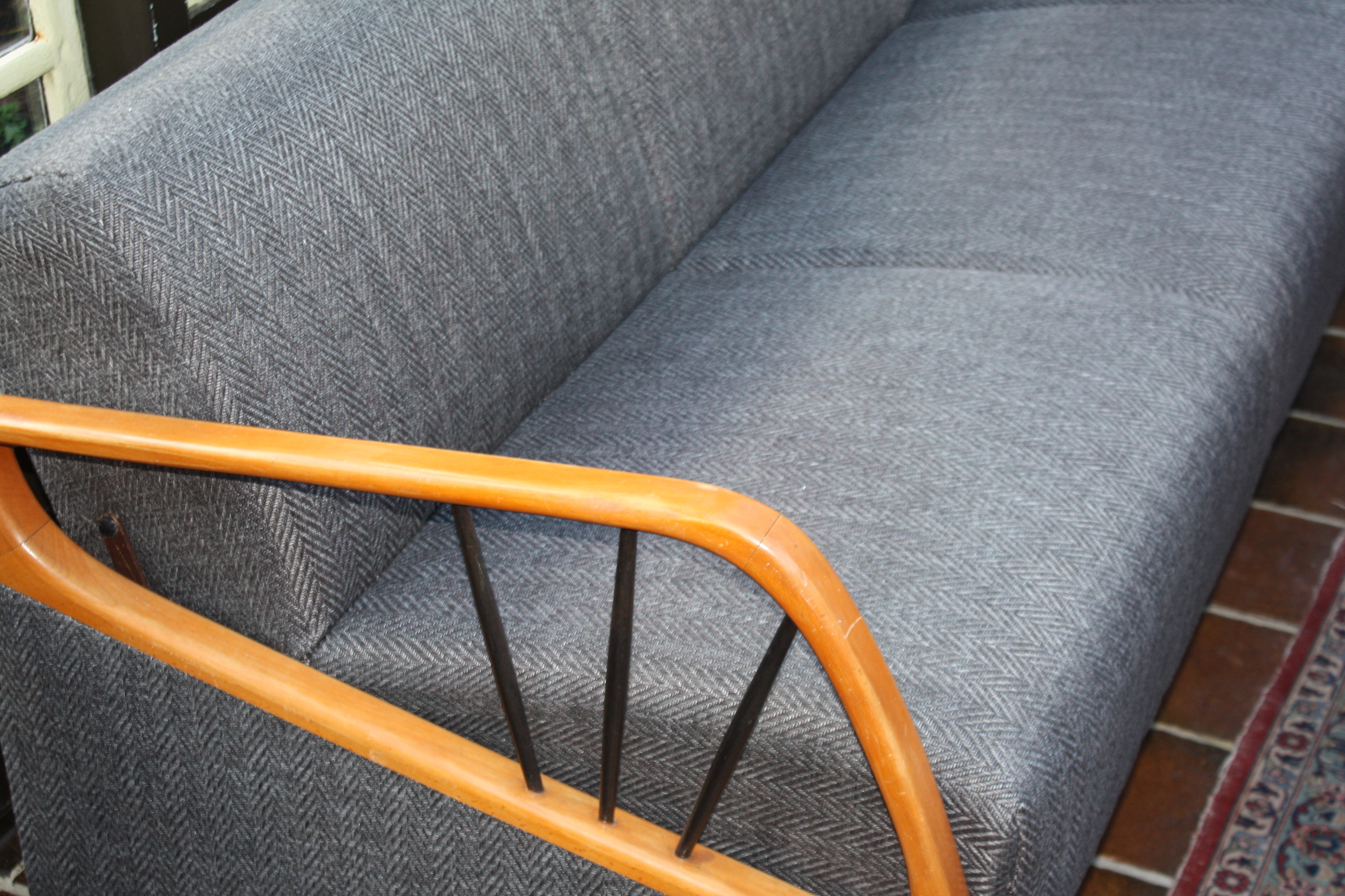A 1960's  Sofa with extractable seat