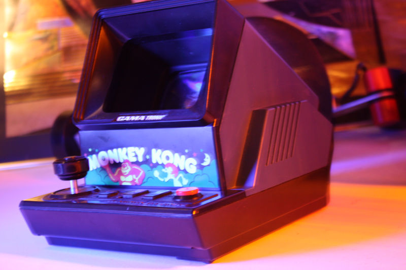 A miniature Arcade game "Monkey Kong", Gamatronic, Hong Kong, 1981 