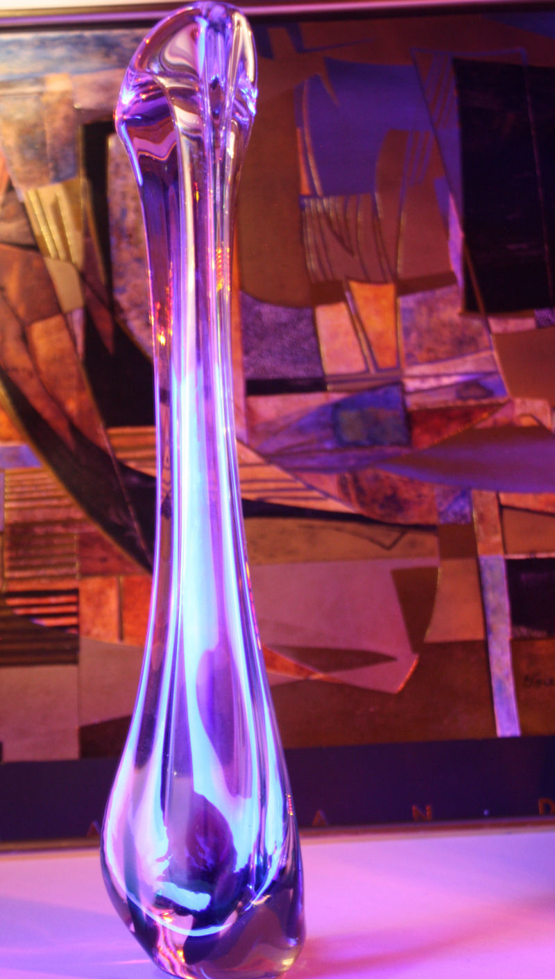 A Design Glass Vase, Max Verboeket, Maastricht