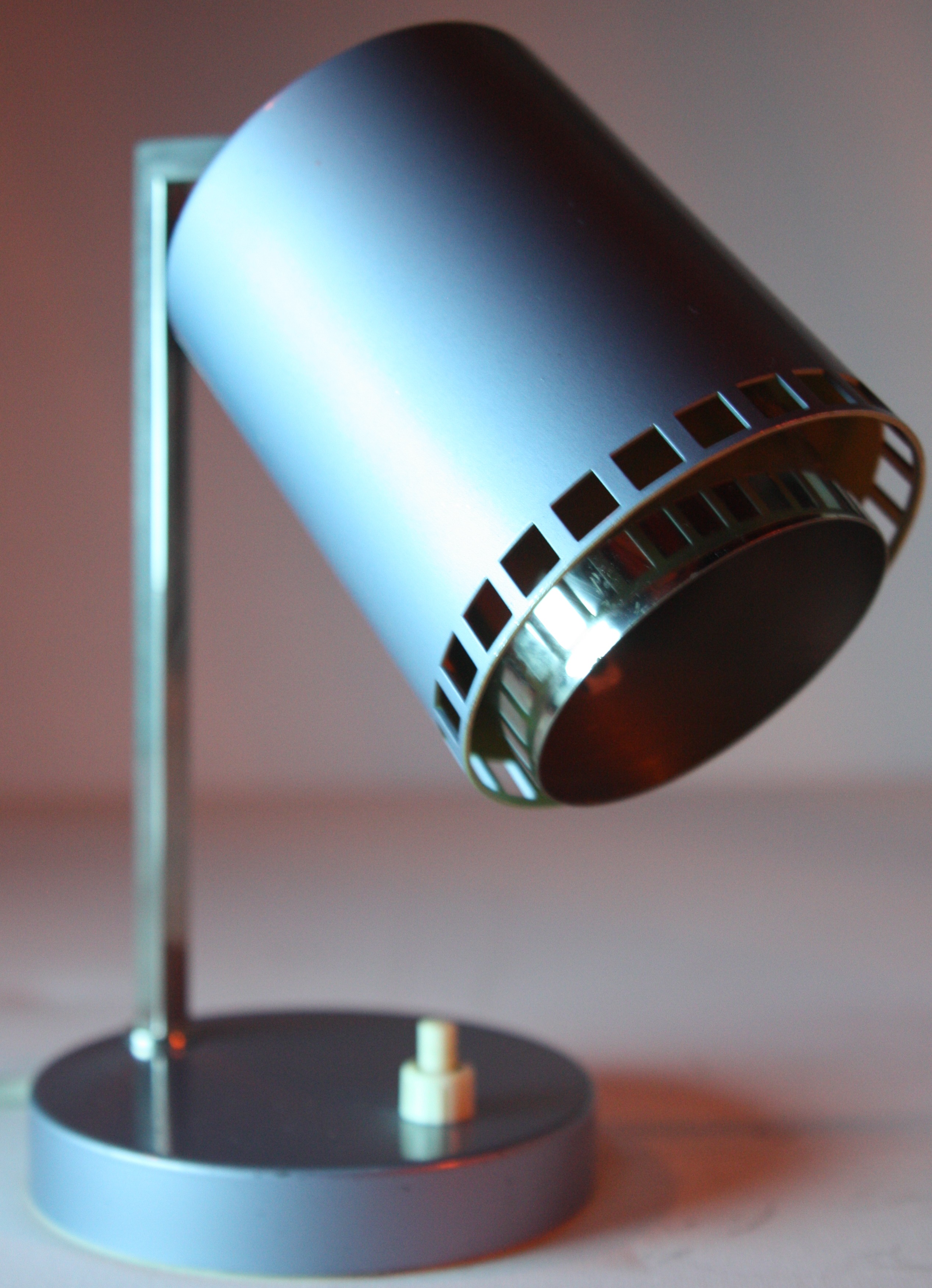 A small Mid-Century table lamp, Space Age Design, 1960's