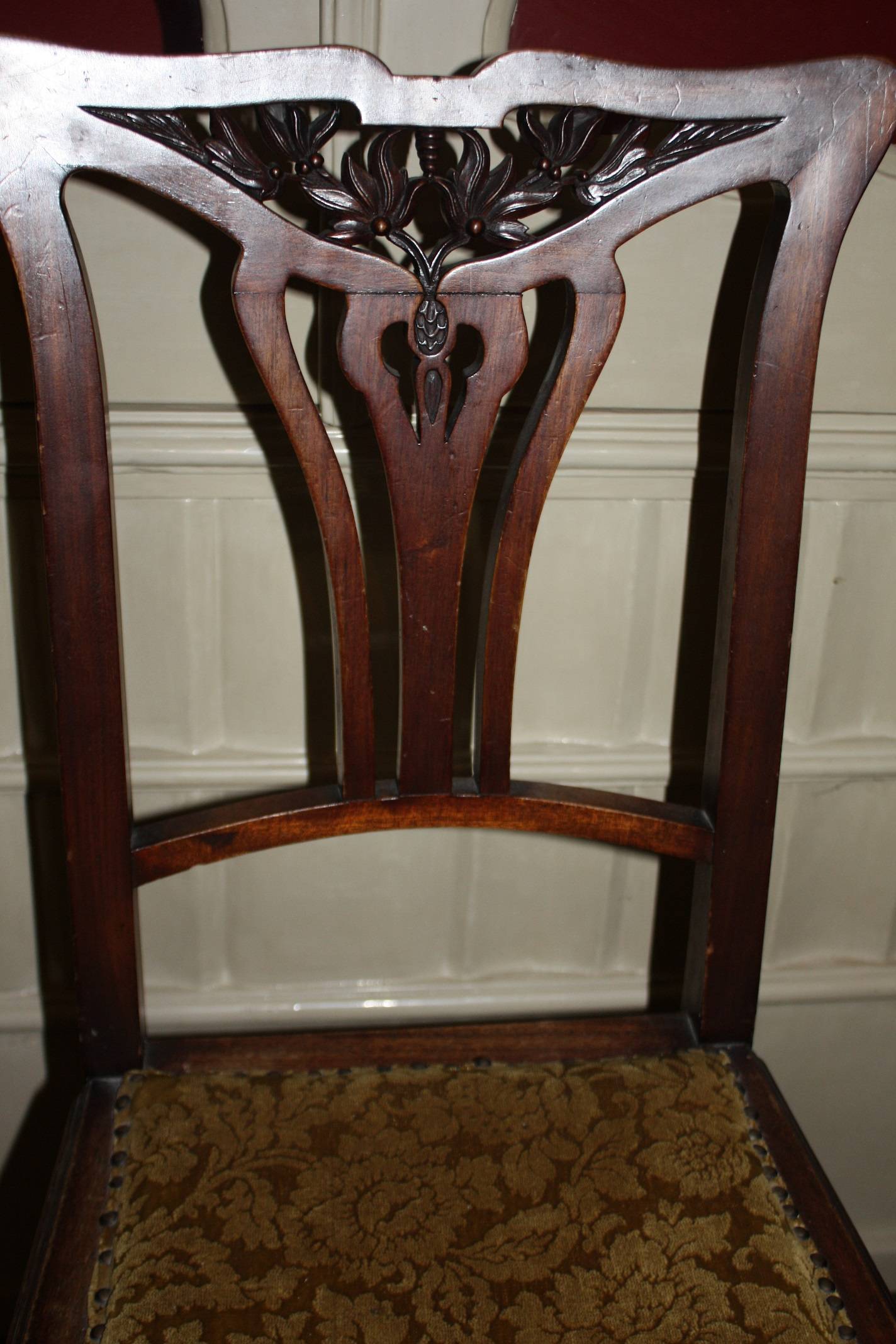 A rare german 1910 Art Nouveau chair
