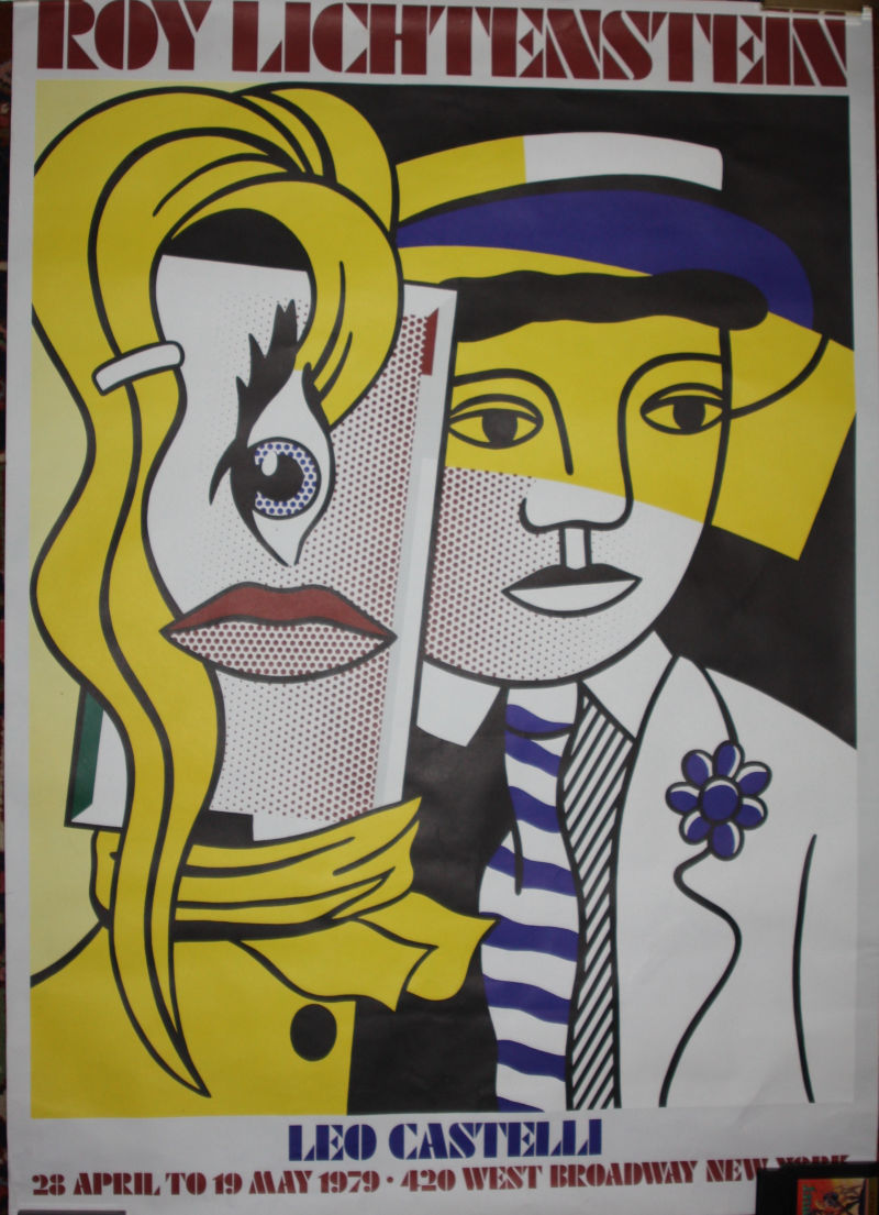 "Study for 'Stepping-out'" "Roy Lichtenstein '84"