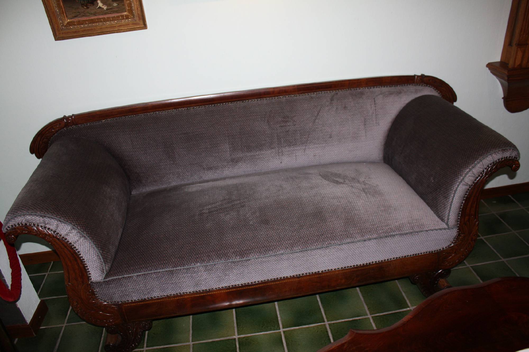 German mid-19th century Biedermeier Sofa